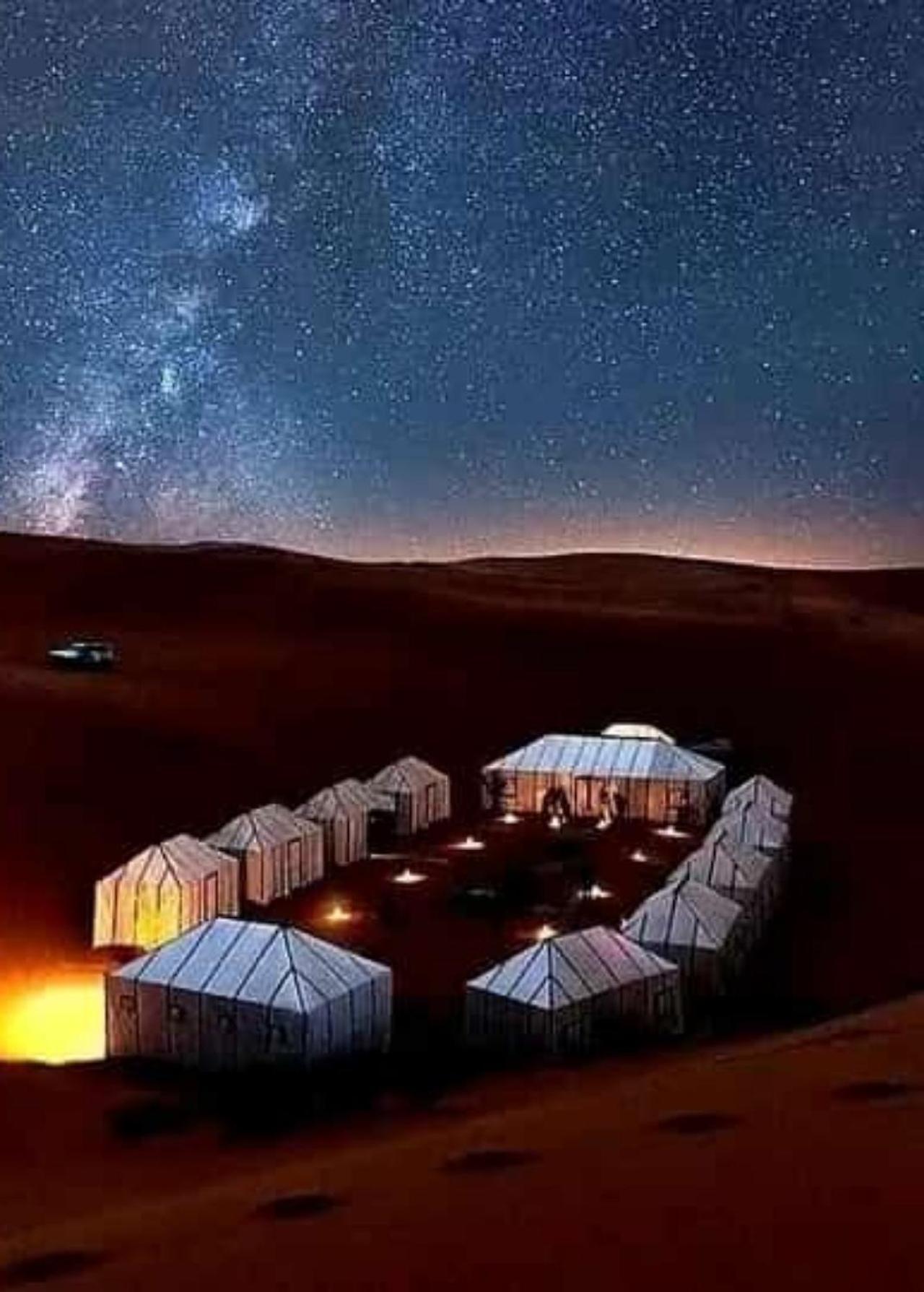 Desert Camp Camel & Sandboarding Merzouga Exterior foto